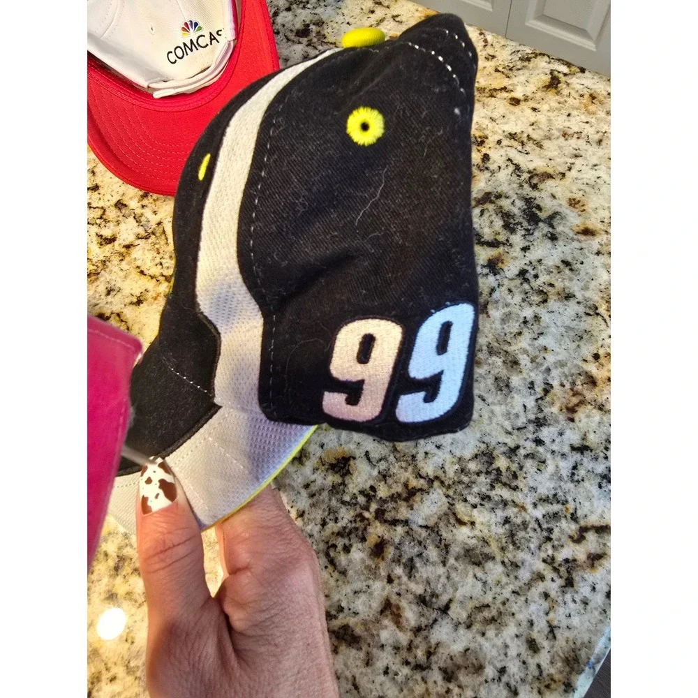 Subway Racing Cap‎ Black Yellow Gray 99 Roush Fenway NASCAR Collectible Hat